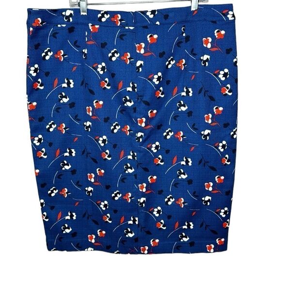 Boden Blue Floral Skirt. Size 18L. NWT. - Picture 4 of 6